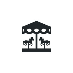 carousels  icon template color editable. carousels  symbol vector sign isolated on white background illustration for graphic and web design.