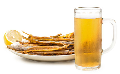 Dried fillet of pollock with spices