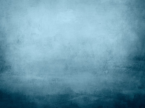 abstract blue background with canvas texture