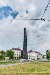 Karolineneplatz, located in Munich, Germany