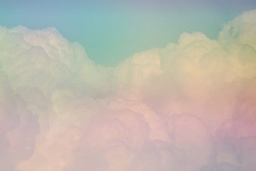 Pastel clouds patten texture background.