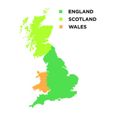 England, Scotland, Wales map icon
