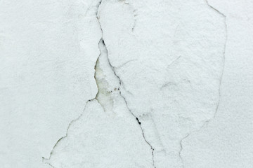 old white paint wall with crack texture
