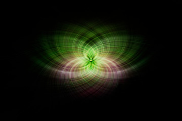 Abstract image of a Iguana Portrait