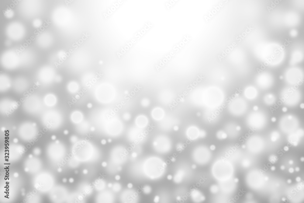Poster abstract background with bokeh