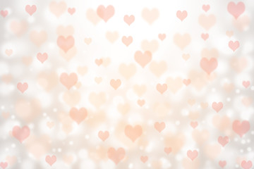 heart shape with bokeh background