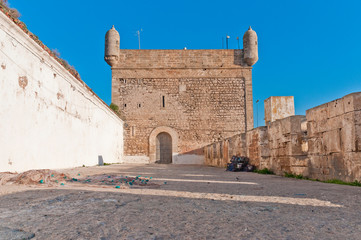 Mogador fortress building at Essaouira, Morocco