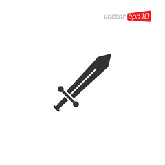 Sword Icon Design Vector Illustration