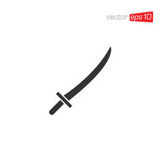 Sword Icon Design Vector Illustration