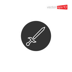 Sword Icon Design Vector Illustration