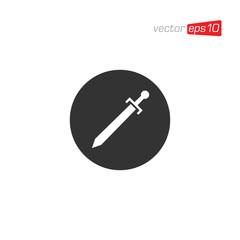 Sword Icon Design Vector Illustration