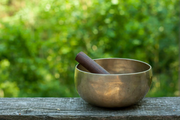 tibetan bowl made of seven metals