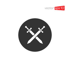Sword Icon Design Vector Illustration