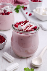 Organic fermented yogurt