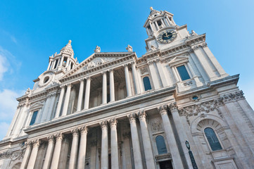 Saint Paul Cathedral at London, England