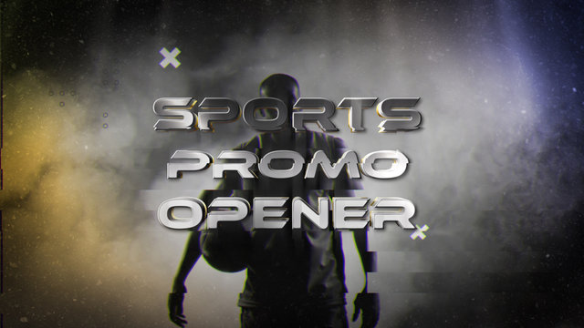 Sports Promo Opener with Backgrounds