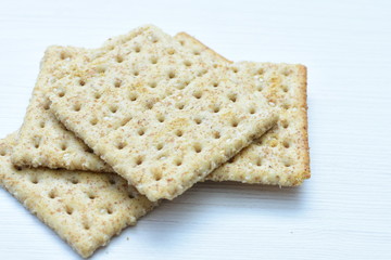 Healthy whole grain cereal sesame biscuits (Sesamum indicum)