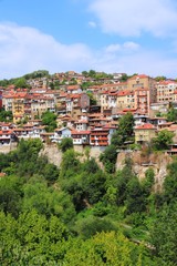 Fototapeta na wymiar Veliko Tarnovo city skyline