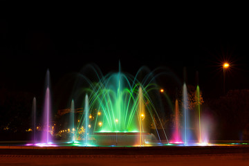 Fuente de luz y color