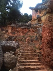 Escaleras naturales 
