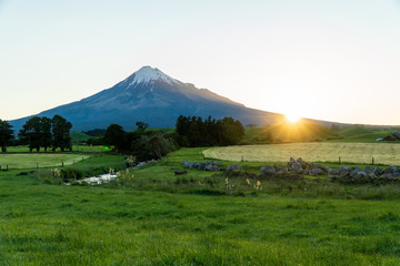 Fototapeta premium Mount Taranaki New Zealand
