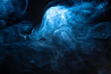 Smoke abstract colorful for background