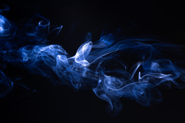 Smoke abstract colorful for background