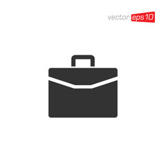Suitcase and Bag Icon Design Vector
