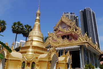 Penang Georg Town burmesischer Tempel