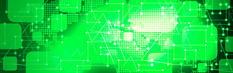 Abstract futuristic electronic circuit technology background