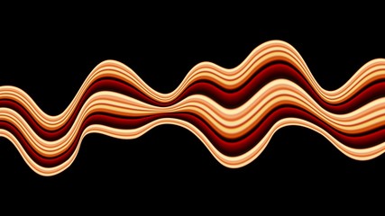 Abstract colorful fluid wallpaper. Wavy liquid bright background. Flow design for flyers, posters, cards, landing pages and other projects. Vector, eps10.