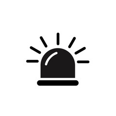 siren Icon. vector sign