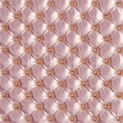 3d render image of a tufted texture of pink sofa.