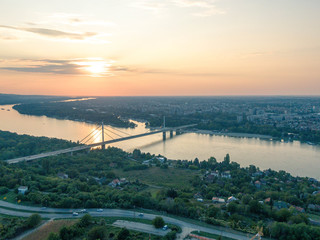 Liberty bridge in Novi Sad