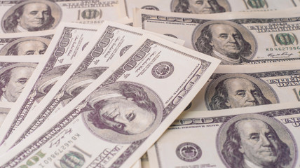  many bill 100 dollars  money american currency