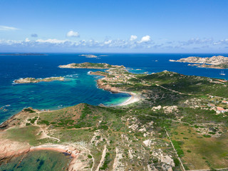 Impressive view over La Maddalena, Sardinia, Italy.