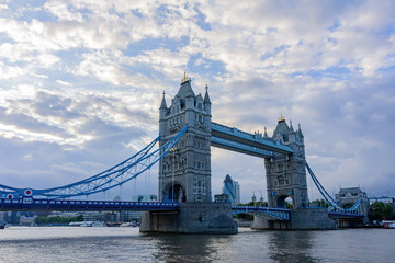 Afternoon view of the tower bridge