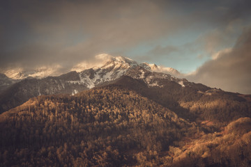 French Pyrenees mountains Ariege