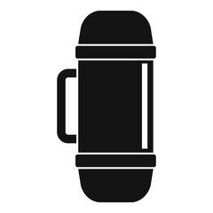 Home insulated bottle icon. Simple illustration of home insulated bottle vector icon for web design isolated on white background