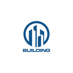 Building Construction Real Estate Logo Template Vector Icon