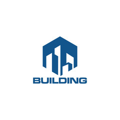Building Construction Real Estate Logo Template Vector Icon