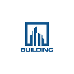 Building Construction Real Estate Logo Template Vector Icon