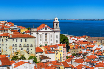 Fototapeta premium Lisbon, Portugal cityscape