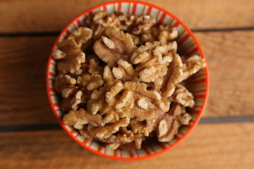 delicious walnut nuts if peel