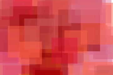Abstract red orange squares illustration background