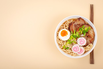 Japanese noodle soup ramen