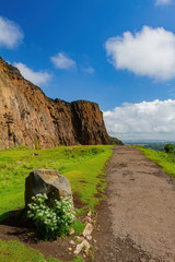 Beautiful natural landscape of Holyrood Park