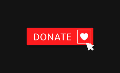 Donate button icon