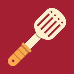 Cooking spatula design, vector illustration