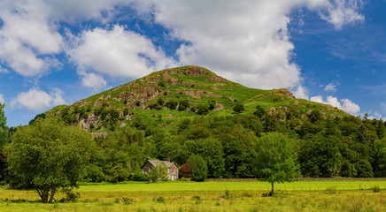 Beautiful nature landscape around Lake Windermere